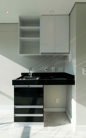 Studio à venda com 33m², 1 quarto e 1 vagaVaranda Gourmet (Armários)