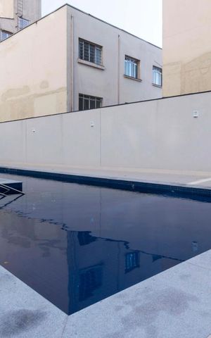 Studio à venda com 33m², 1 quarto e 1 vagaÁrea comum - Piscina