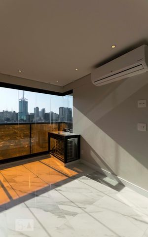 Studio para alugar com 33m², 1 quarto e 1 vagaVaranda Gourmet