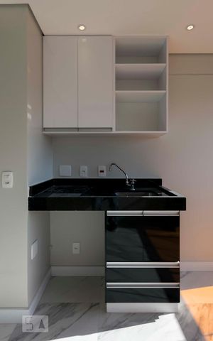 Studio para alugar com 33m², 1 quarto e 1 vagaVaranda Gourmet (Armários)