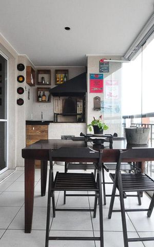 Apartamento à venda com 81m², 2 quartos e 1 vagavaranda gourmet	