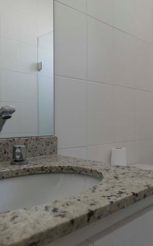 Apartamento à venda com 60m², 2 quartos e 1 vagaQuarto 2 - Suíte/ Banheiro (Torneira)