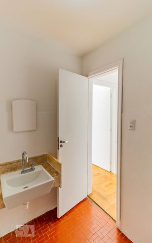 Apartamento para alugar com 40m², 1 quarto e sem vagaBanheiro