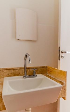Apartamento para alugar com 40m², 1 quarto e sem vagaBanheiro - Pia
