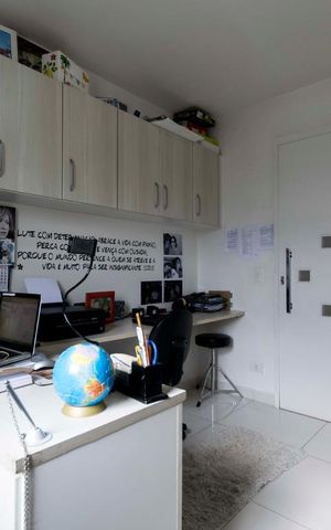Apartamento para alugar com 147m², 4 quartos e 2 vagasQuarto 1 (Home Office)