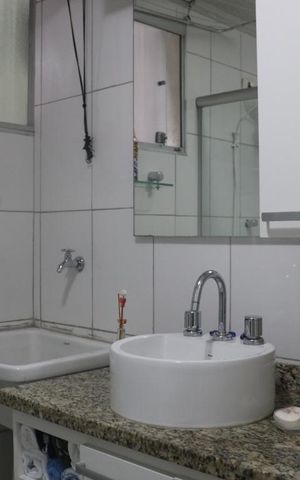 Apartamento à venda com 63m², 1 quarto e sem vagaBanheiro