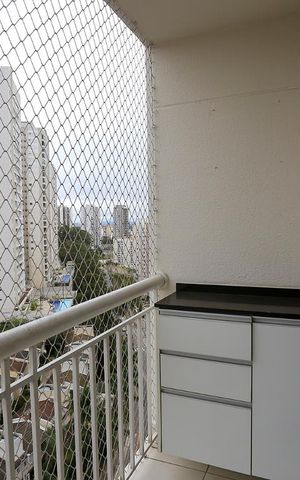 Apartamento à venda com 56m², 2 quartos e 1 vagaVaranda