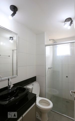 Apartamento à venda com 56m², 2 quartos e 1 vagaBanheiro da Suite