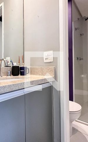 Apartamento para alugar com 35m², 1 quarto e 1 vaga Apartamento para alugar com 35m², 1 quarto e 1 vagaBanheiro