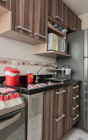 Apartamento à venda com 46m², 2 quartos e 1 vagaCozinha