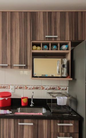 Apartamento à venda com 46m², 2 quartos e 1 vagaCozinha