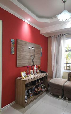 Apartamento à venda com 55m², 2 quartos e 1 vagaSala de tv
