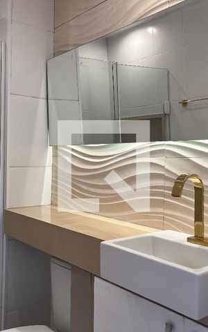 Apartamento à venda com 33m², 1 quarto e sem vaga Apartamento à venda com 33m², 1 quarto e sem vagaBanheiro