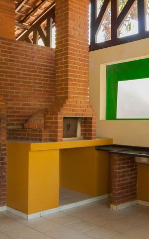 Casa de condomínio para alugar com 70m², 2 quartos e 1 vagaChurrasqueira
