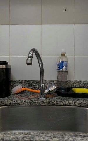 Apartamento à venda com 60m², 2 quartos e 1 vagaCozinha (Torneira)