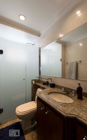Apartamento à venda com 115m², 3 quartos e 2 vagasBanheiro social