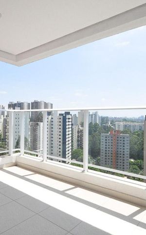 Apartamento para alugar com 47m², 1 quarto e 1 vagavaranda