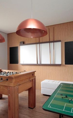 Apartamento à venda com 45m², 2 quartos e 1 vagaSalão de Jogos
