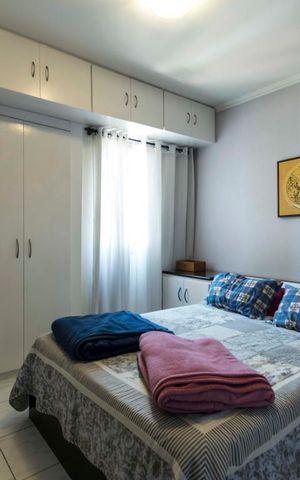 Apartamento à venda com 62m², 2 quartos e 1 vagaQuarto 2