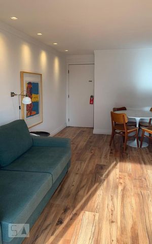 Apartamento para alugar com 50m², 1 quarto e 1 vaga Apartamento para alugar com 50m², 1 quarto e 1 vagaSala