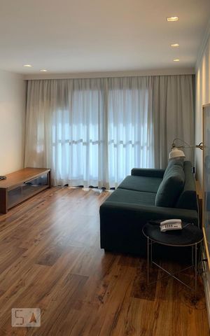 Apartamento para alugar com 50m², 1 quarto e 1 vaga Apartamento para alugar com 50m², 1 quarto e 1 vagaSala