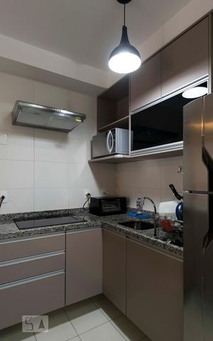 Studio à venda com 38m², 1 quarto e 1 vagaCozinha (Armários)
