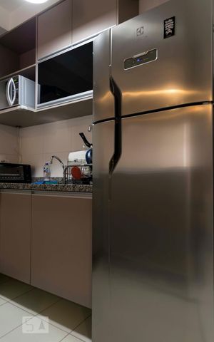 Studio à venda com 38m², 1 quarto e 1 vagaCozinha (Geladeira)