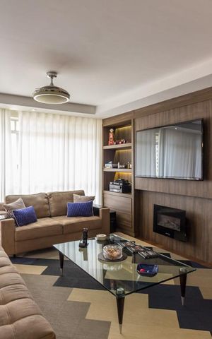 Apartamento à venda com 210m², 3 quartos e 3 vagas Apartamento à venda com 210m², 3 quartos e 3 vagasSala