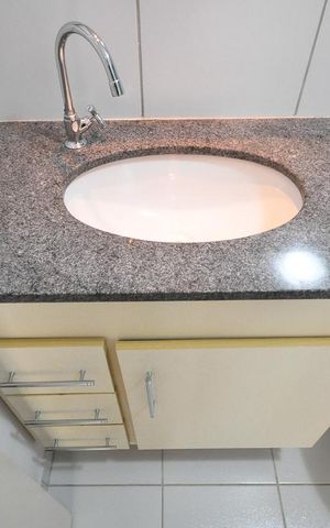 Apartamento à venda com 62m², 2 quartos e 1 vagadetalhe do banheiro