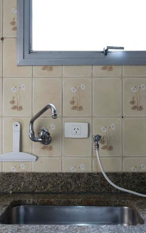 Apartamento para alugar com 100m², 2 quartos e 2 vagasCozinha (Torneira)