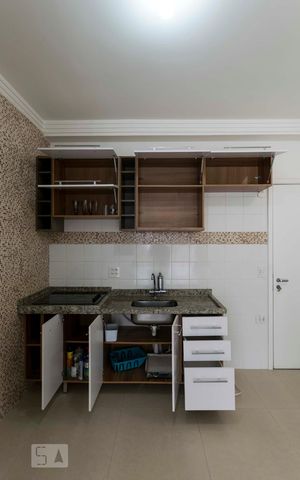 Studio para alugar com 45m², 1 quarto e sem vagaCozinha (Armários)