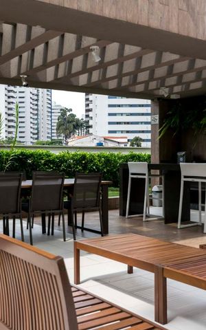 Studio para alugar com 42m², 1 quarto e 1 vagaÁrea comum - Churrasqueira