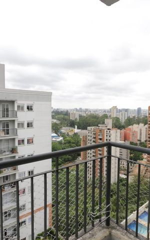 Apartamento para alugar com 38m², 1 quarto e 2 vagasvaranda