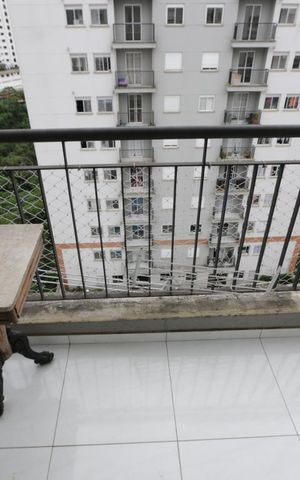 Apartamento para alugar com 38m², 1 quarto e 2 vagasvaranda