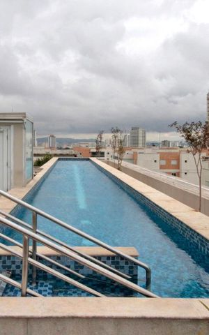 Studio à venda com 70m², 1 quarto e 1 vagaPiscina