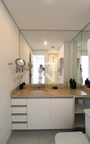 Apartamento à venda com 50m², 1 quarto e 1 vagaBanheiro da Suíte