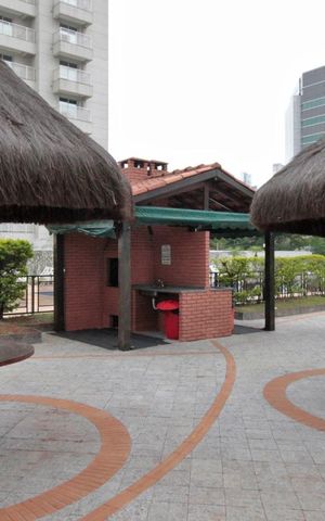 Apartamento à venda com 76m², 3 quartos e 2 vagasChurrasqueira
