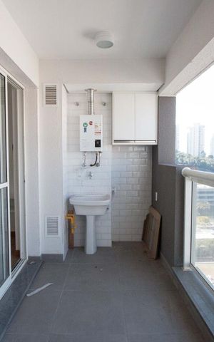 Apartamento para alugar com 40m², 1 quarto e 1 vagavaranda/area de serviço