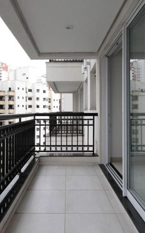 Studio à venda com 40m², 1 quarto e 1 vagaVaranda