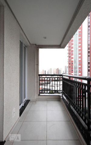 Studio à venda com 40m², 1 quarto e 1 vagaVaranda