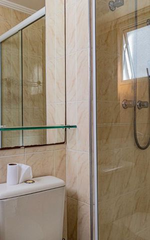 Apartamento para alugar com 54m², 2 quartos e 1 vagaBanheiro da suíte
