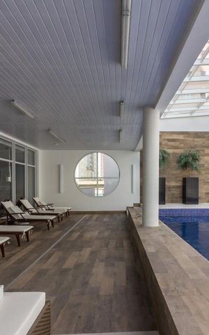 Studio para alugar com 33m², 1 quarto e 1 vaga Studio para alugar com 33m², 1 quarto e 1 vagaPiscina