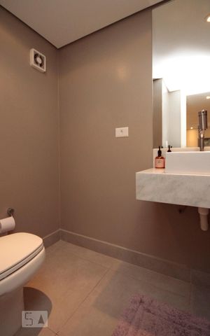 Apartamento para alugar com 128m², 2 quartos e 1 vagaLavabo