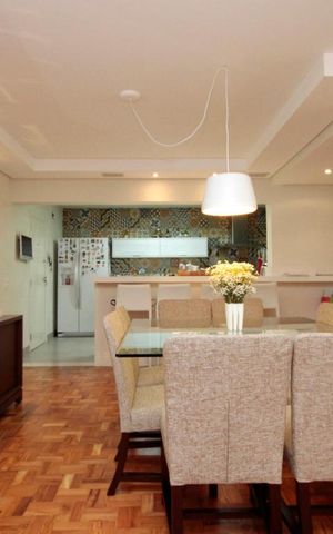 Apartamento para alugar com 128m², 2 quartos e 1 vagaSala