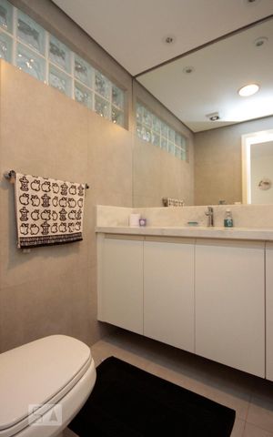 Apartamento para alugar com 128m², 2 quartos e 1 vagaBanheiro da Suíte 1