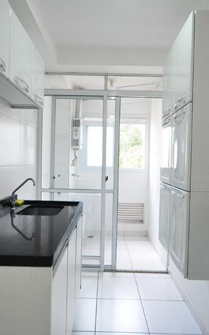 Apartamento para alugar com 48m², 2 quartos e 1 vagacozinha