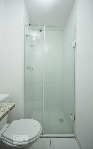 Apartamento para alugar com 48m², 2 quartos e 1 vagadetalhe do banheiro
