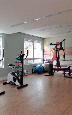 Studio à venda com 29m², 1 quarto e sem vagaAcademia
