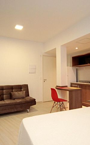 Studio à venda com 29m², 1 quarto e sem vagaStudio