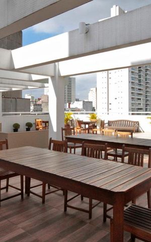 Studio à venda com 29m², 1 quarto e sem vagaÁrea Comum
